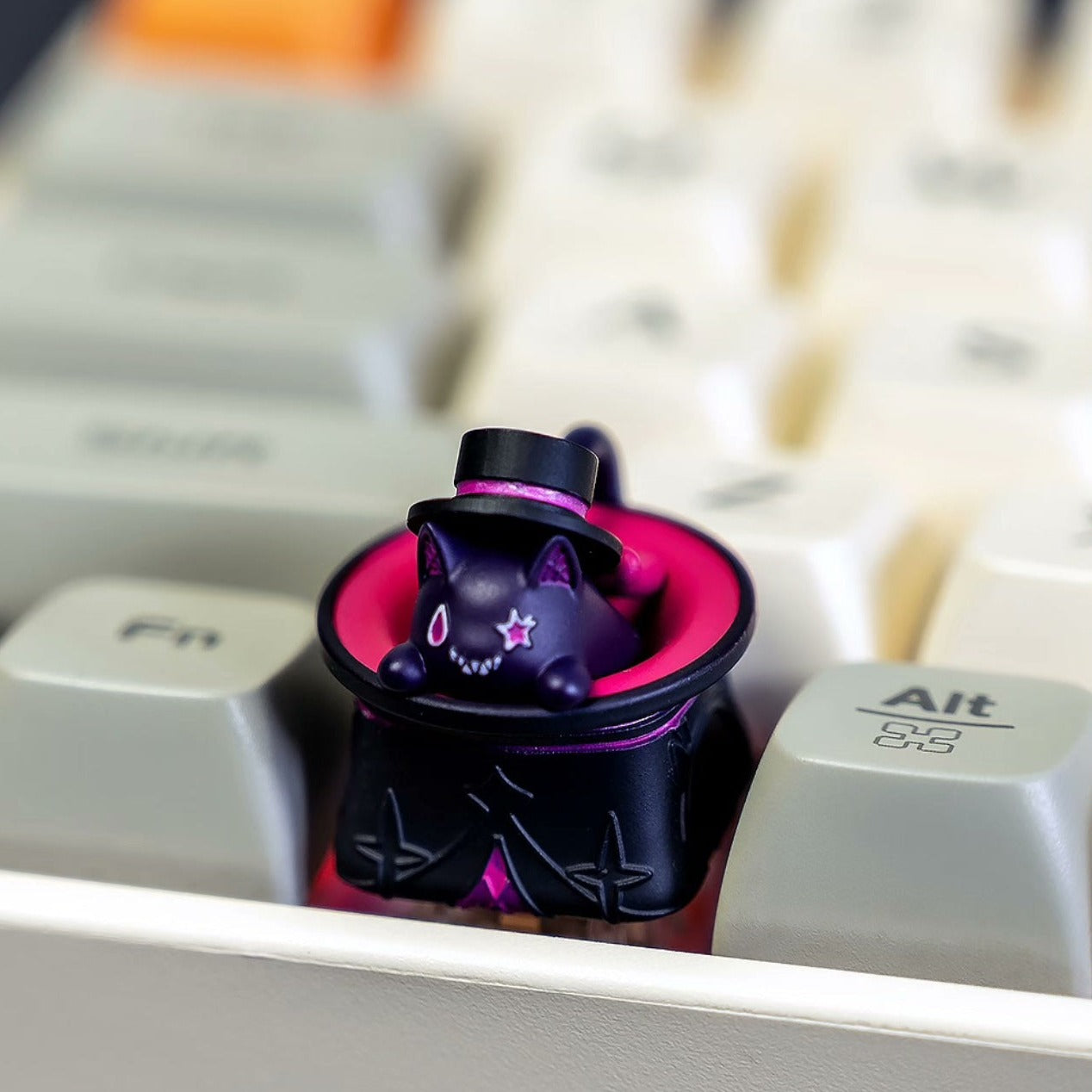 Handmade Genshin Impact Keyboard Keycaps