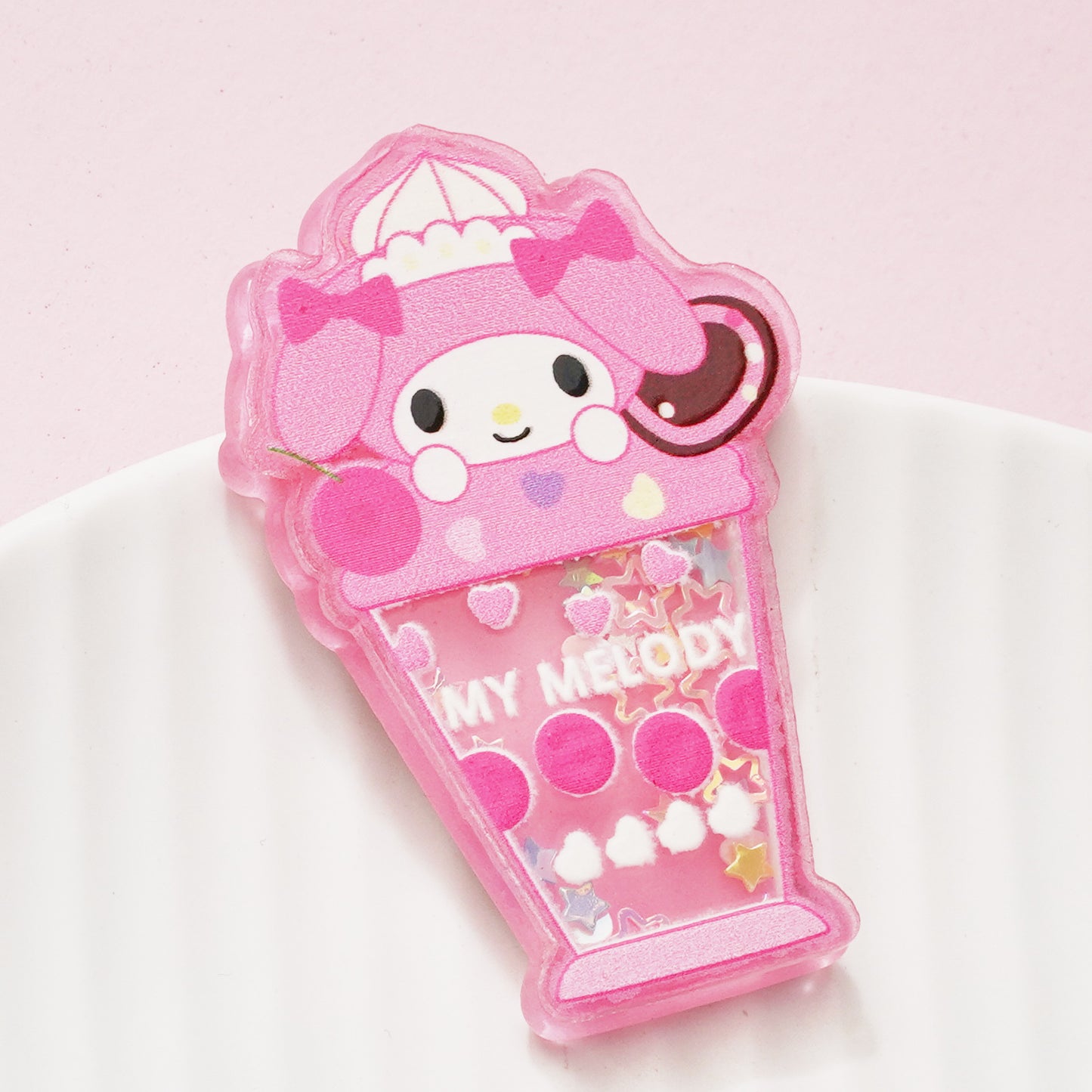 30PCS Sanrio Resin Shaker Charms for DIY Craft