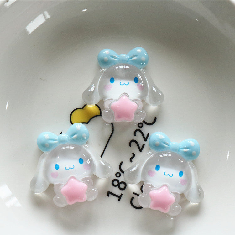 10 PCS Cartoon Miniatures|Resin Charms for DIY Crafts