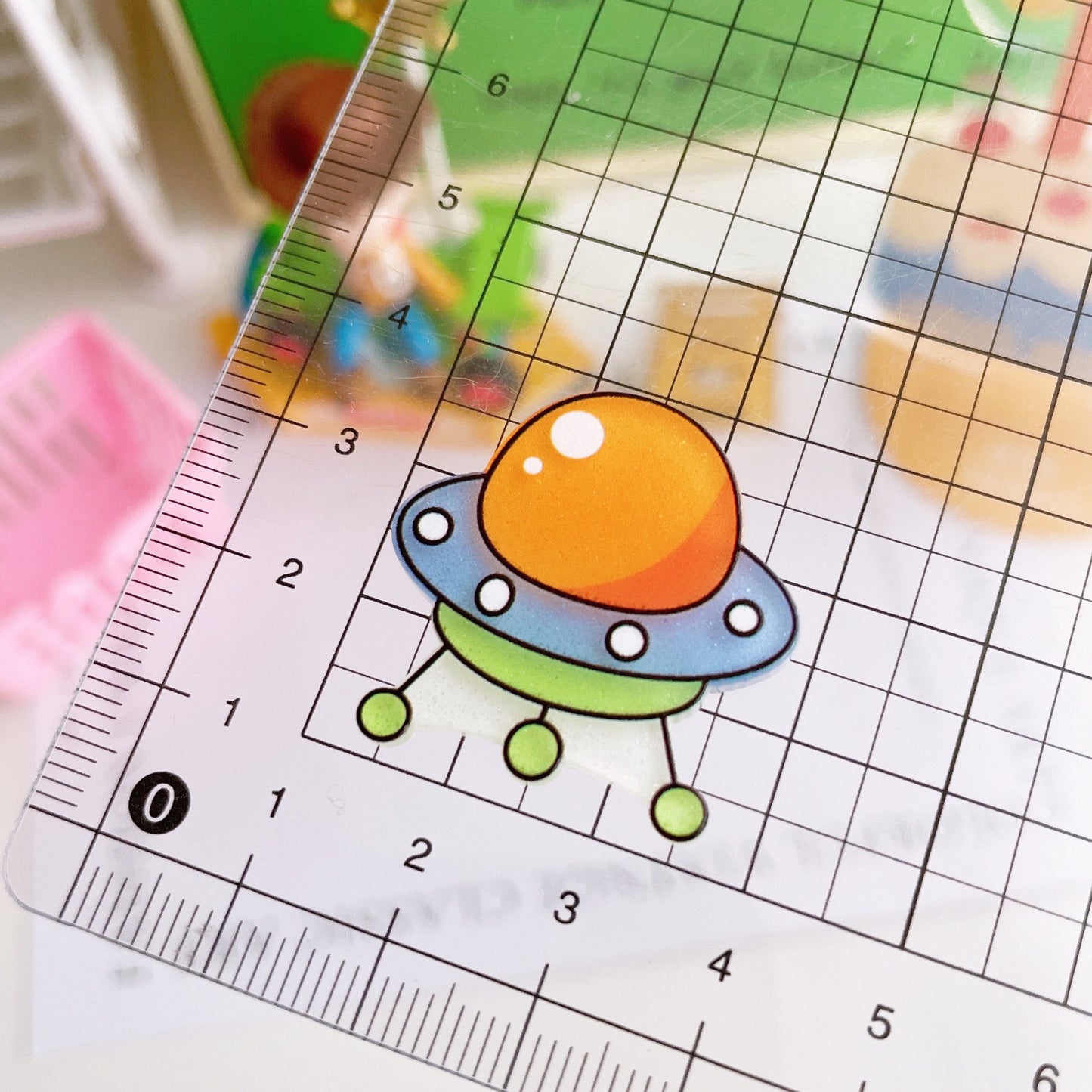 30PCS Cute Cartoon Acrylic Sheets