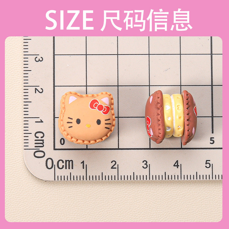 10 PCS Sanrio Resin Charms