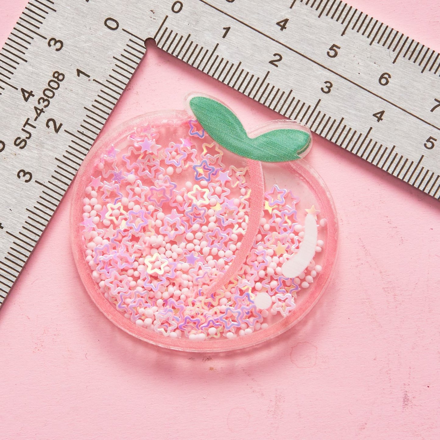 25PCS Cactus Resin Shaker Charms for DIY Craft
