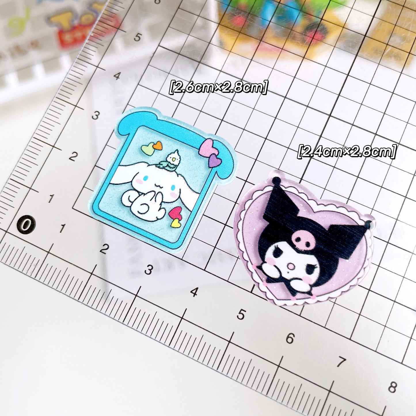 30PCS Sanrio Acrylic Sheets
