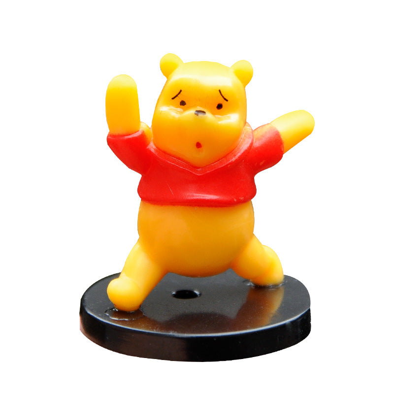 6 Pack Cartoon Doll Figures Collection