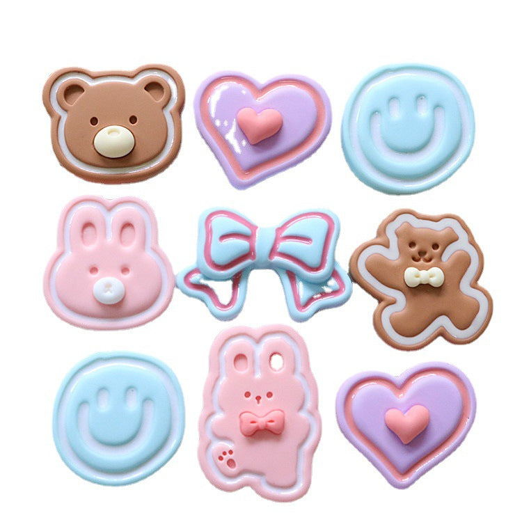 10 PCS Cartoon Miniatures|Resin Charms for DIY Crafts