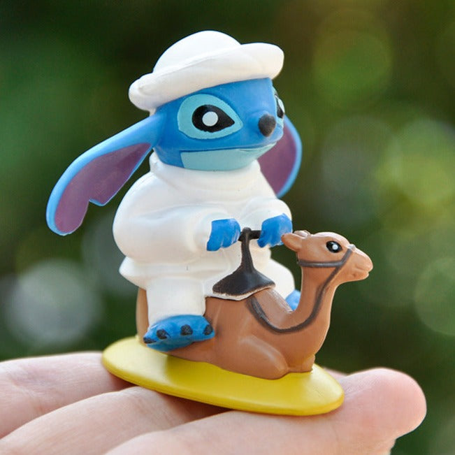 6 Pack Cartoon Doll Figures Collection