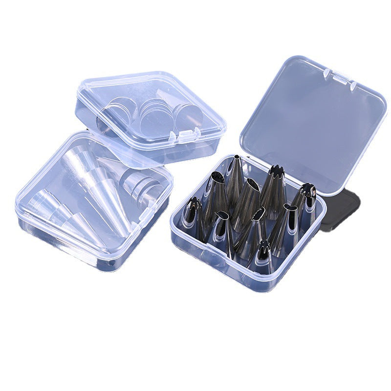 Piping Tips Set, Stainless Steel