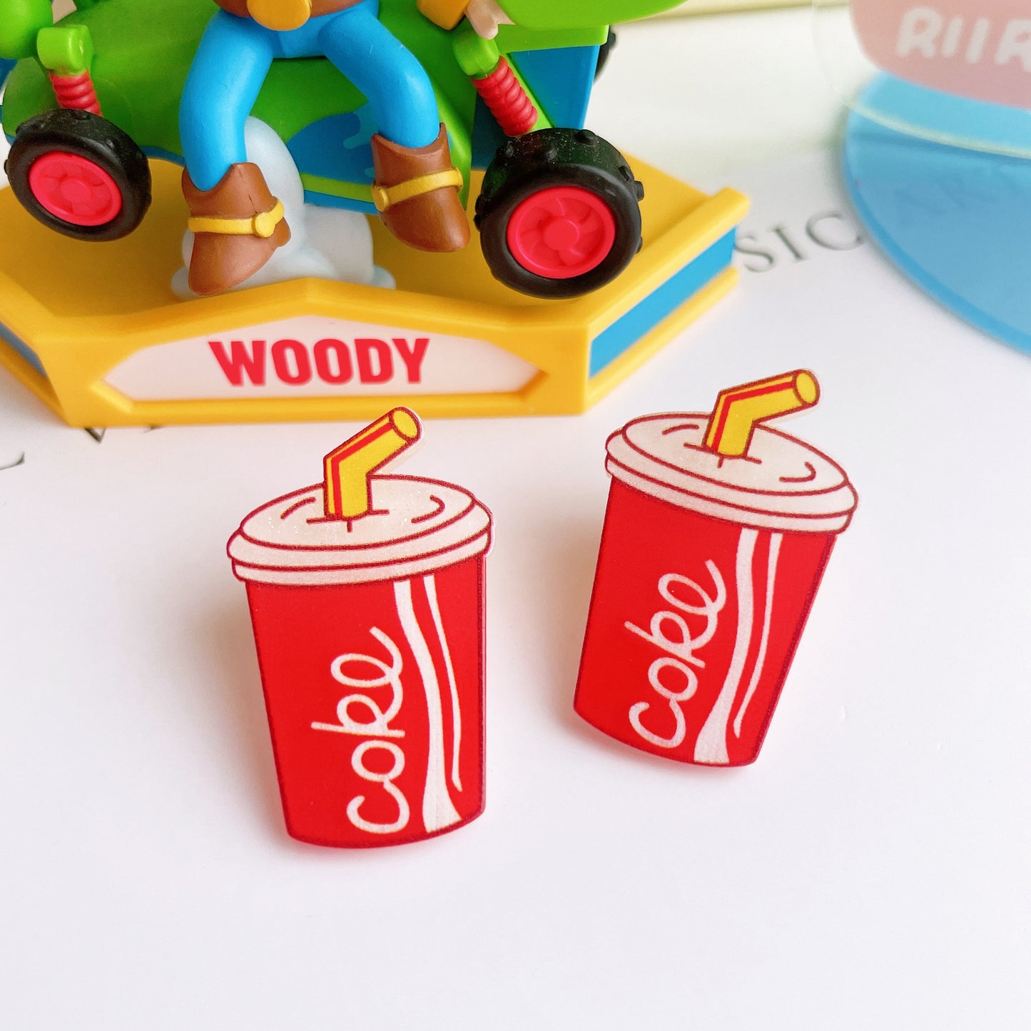 30PCS Random Kawaii Acrylic Pin for DIY Craft