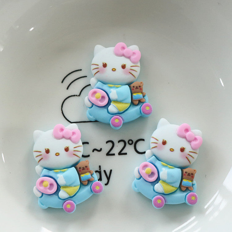 10 PCS Kawaii Miniatures|Resin Charms for DIY Crafts