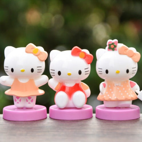 6 Pack Cartoon Doll Figures Collection