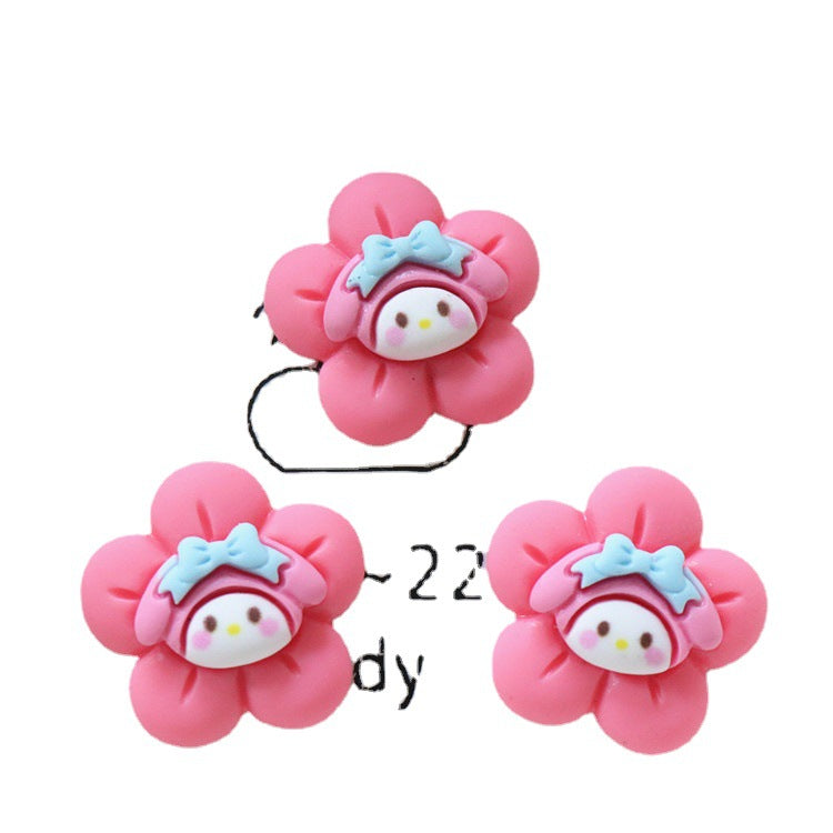 10 PCS Cartoon Miniatures|Resin Charms for DIY Crafts