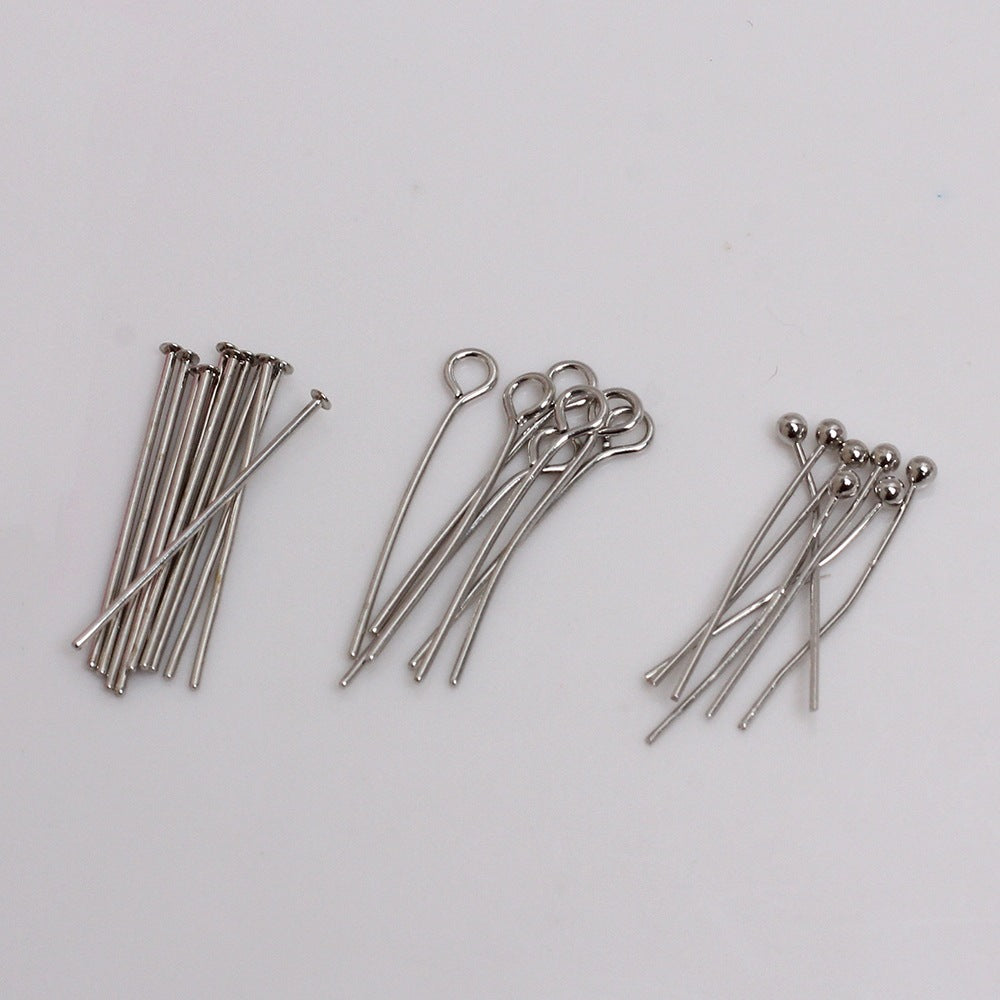 50 Pieces 14K Open Eye pins