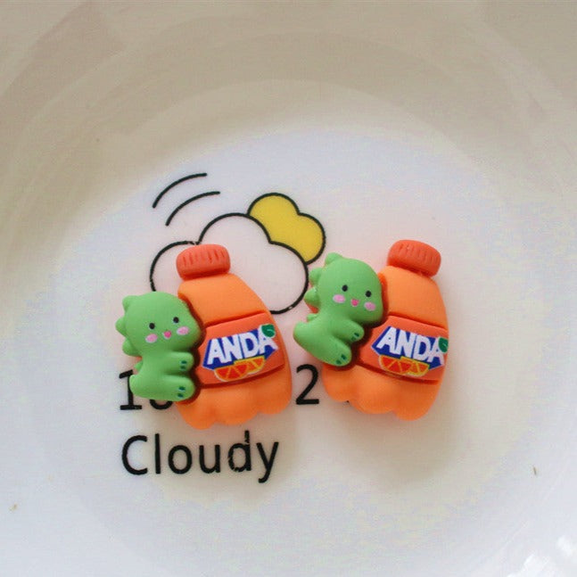10 PCS Cartoon Miniatures|Resin Charms for DIY Crafts