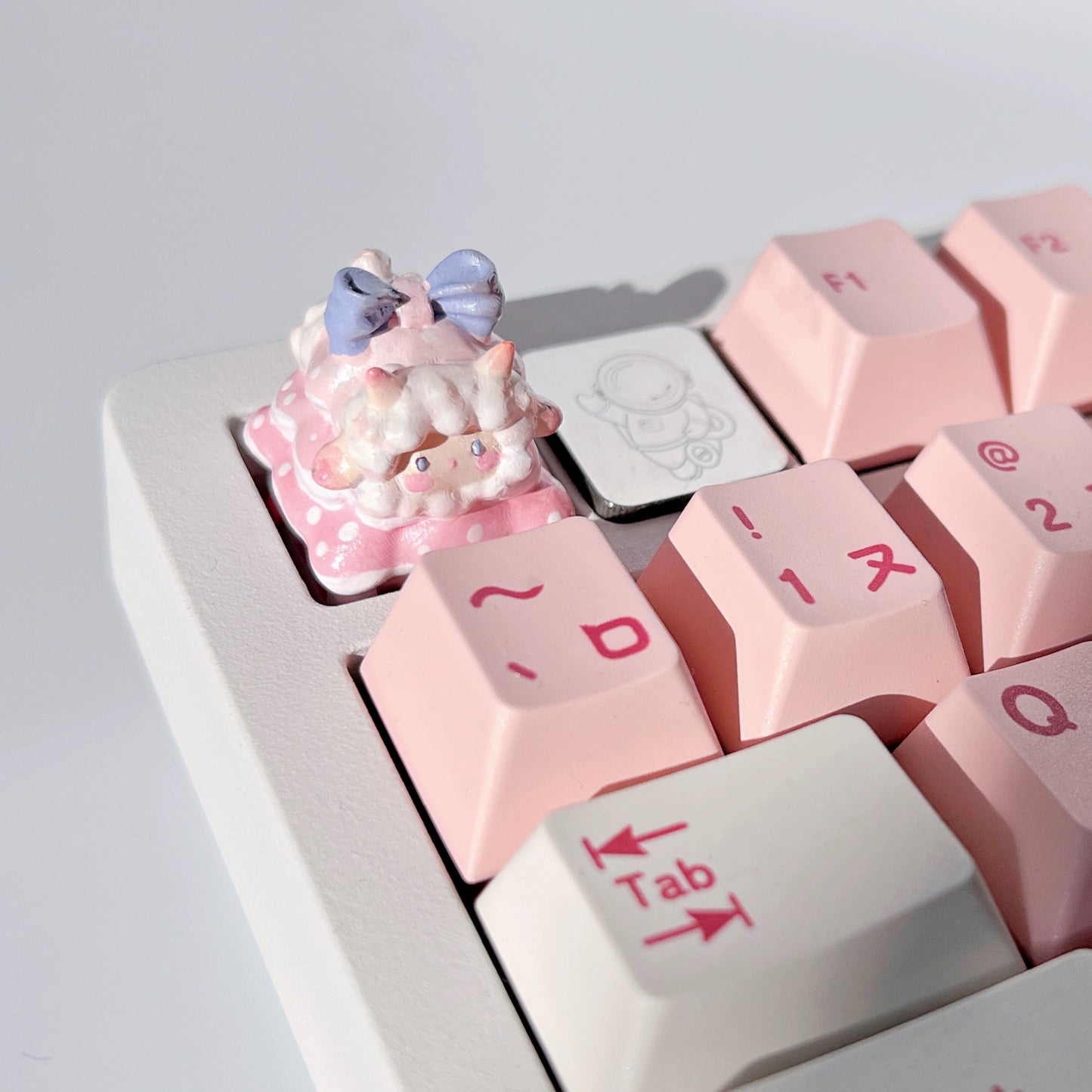 Original Design Handmade Christmas Tree Sheep Keyboard Keycaps