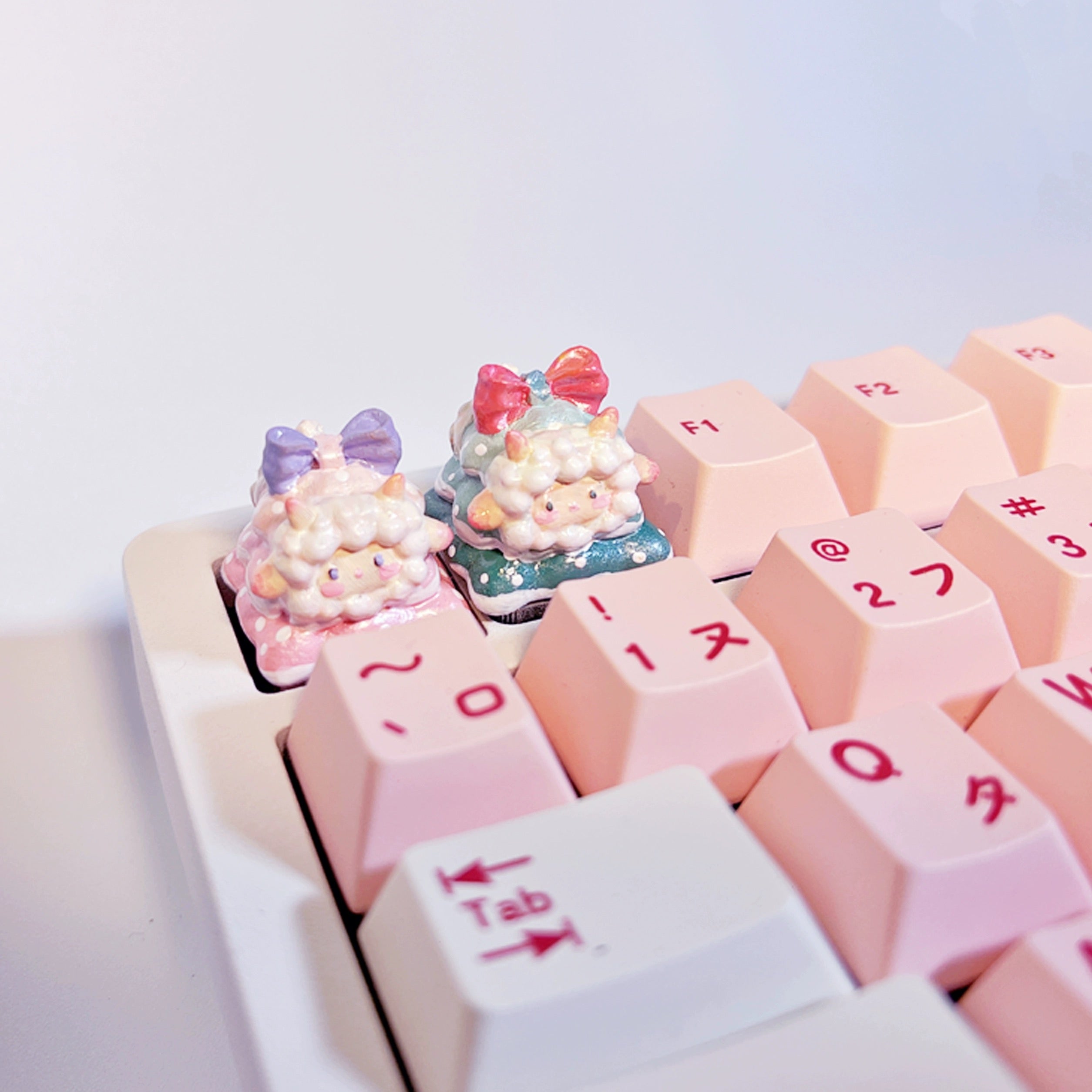 Original Design Handmade Christmas Tree Sheep Keyboard Keycaps – NINI ...