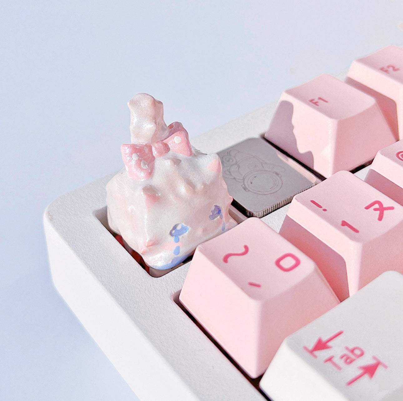 Original Design Handmade Cute Cat Keyboard Keycaps