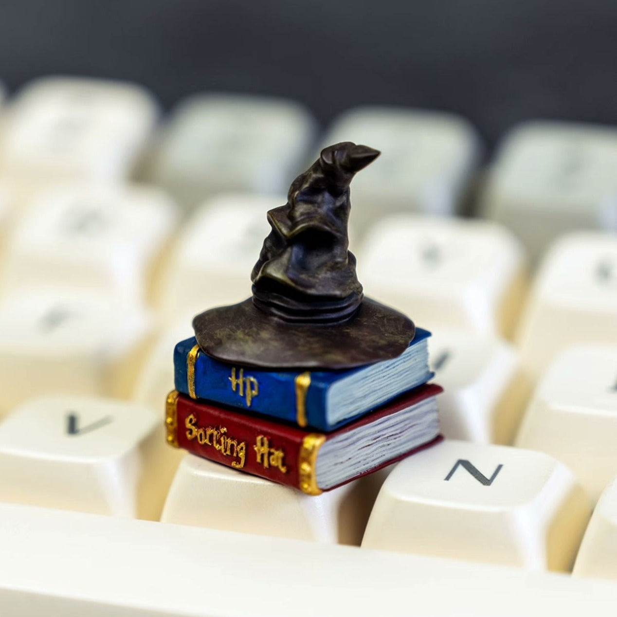 Handmade Harry Potter-Hogwarts Courtyard Hat Keyboard Keycaps