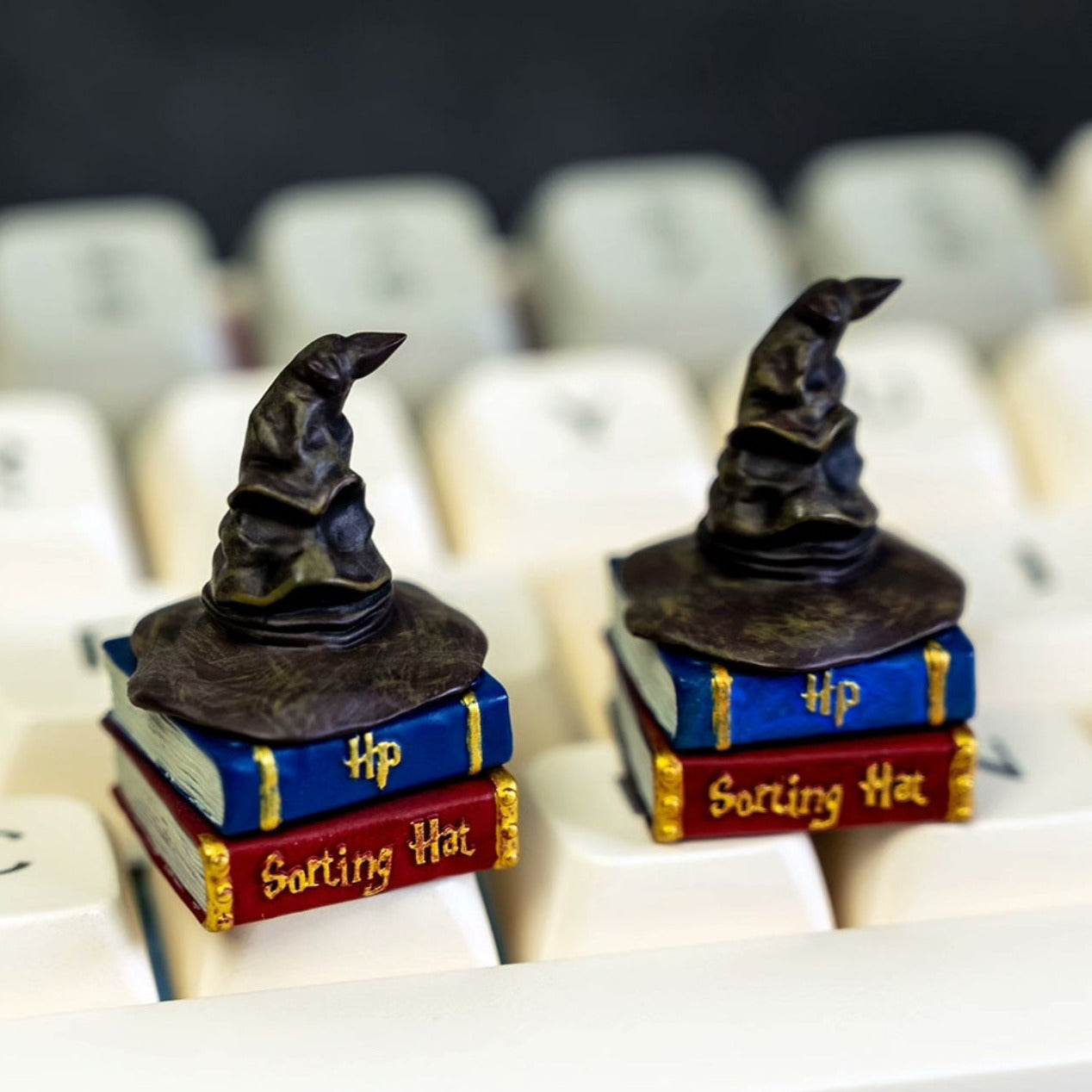 Handmade Harry Potter-Hogwarts Courtyard Hat Keyboard Keycaps