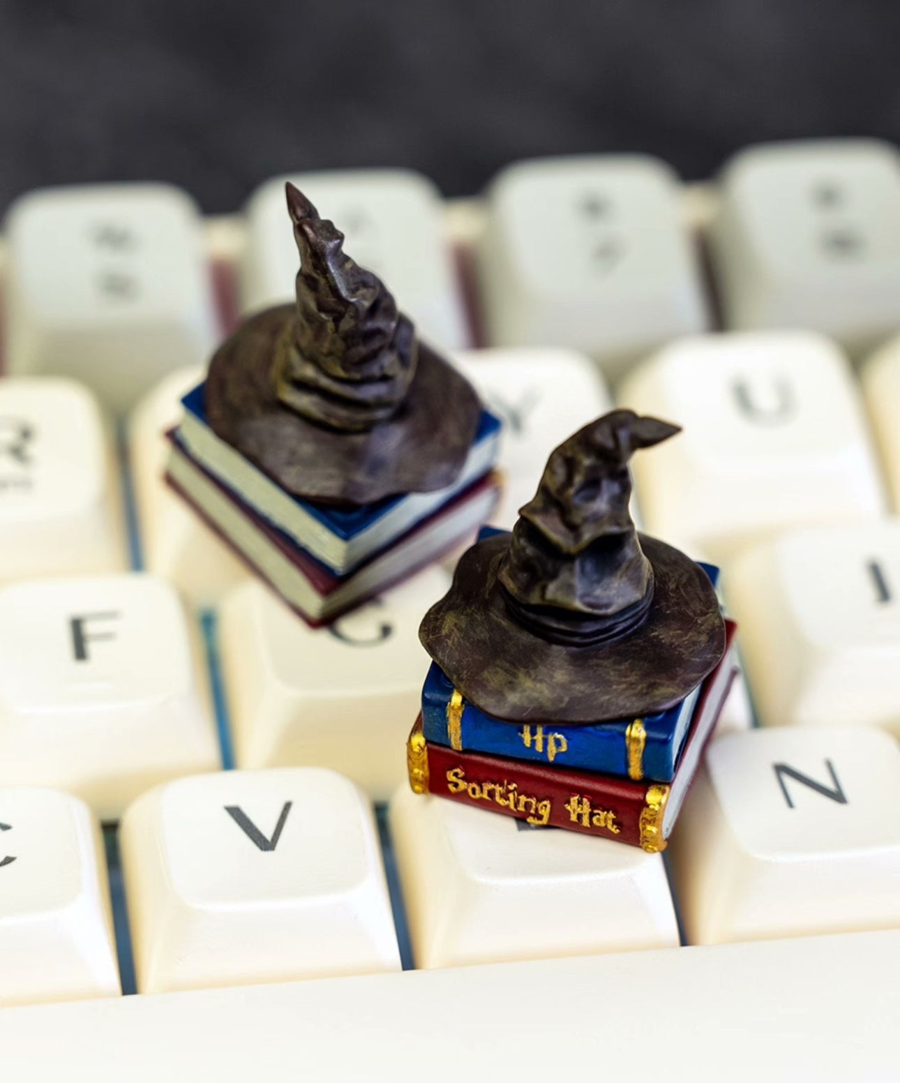 Handmade Harry Potter-Hogwarts Courtyard Hat Keyboard Keycaps