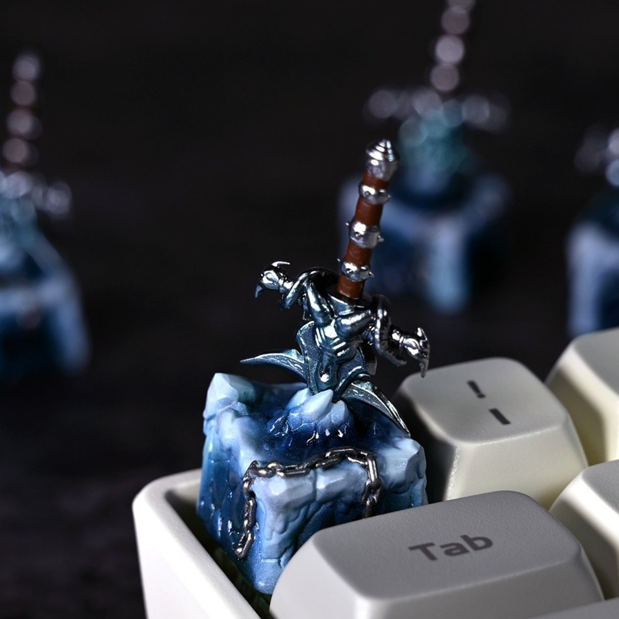 Handmade World of Warcraft Keyboard Keycaps