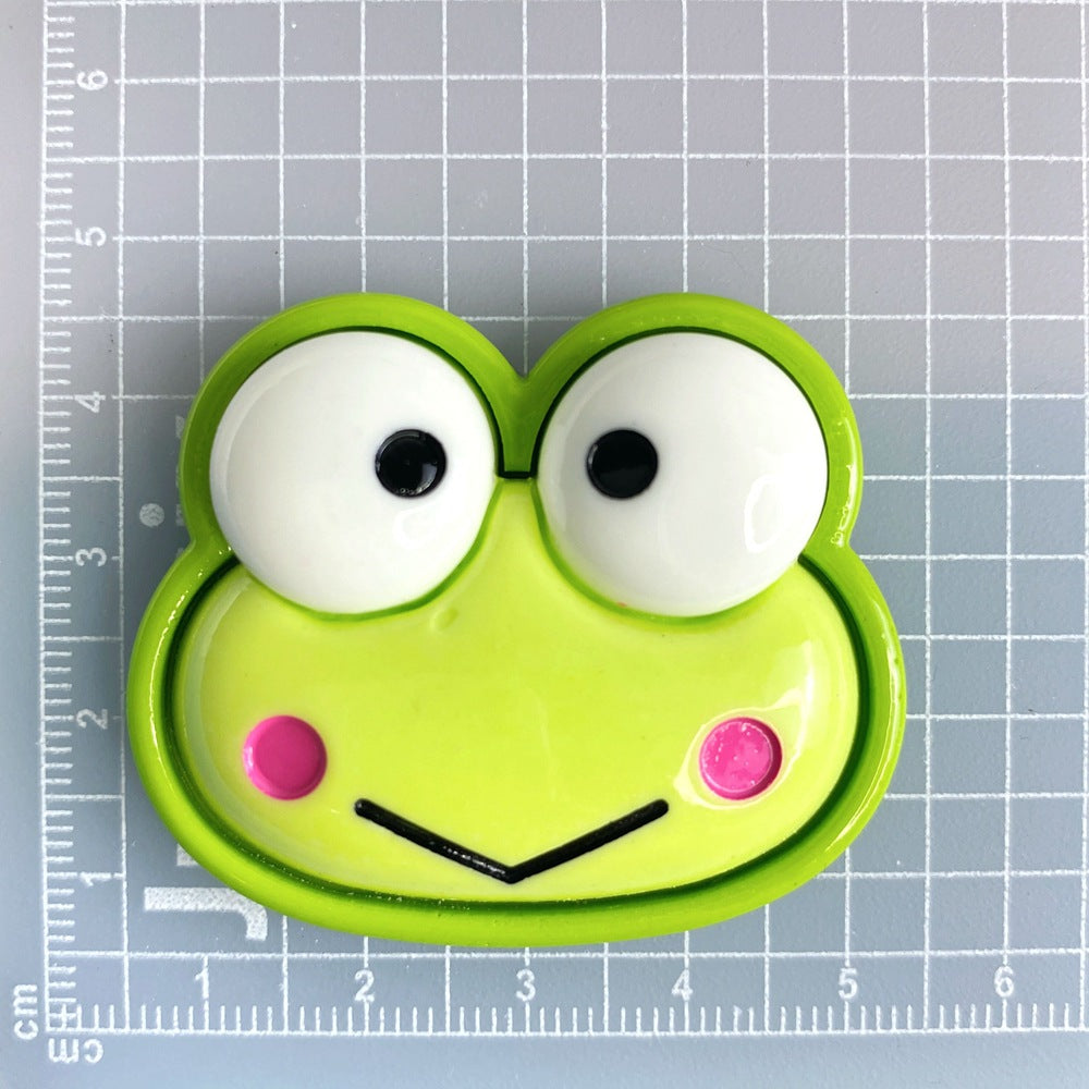 10 PCS Large Cartoon Resin Charms