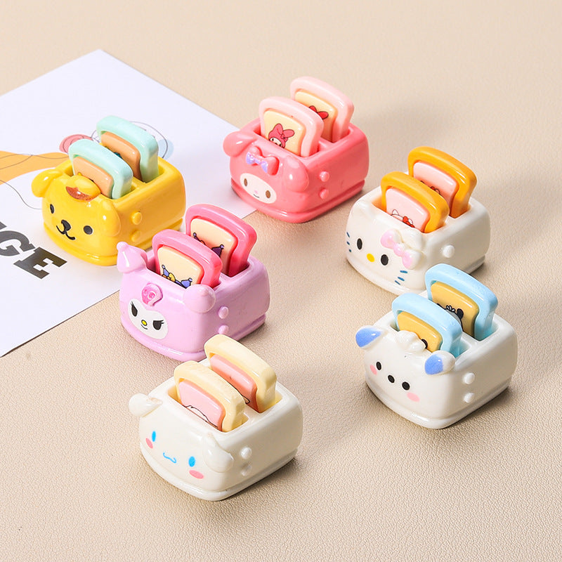 10 PCS Sanrio Resin Charms