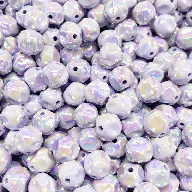 20 Pieces Starry Sky Luminous Special-Shaped Beads