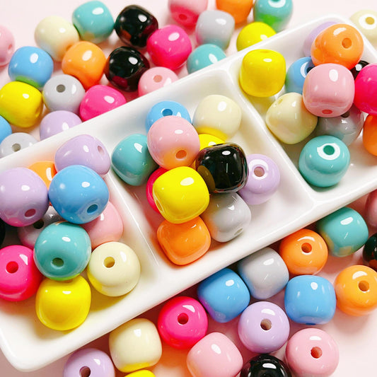 30 Pieces Dopamine-based Big Beads