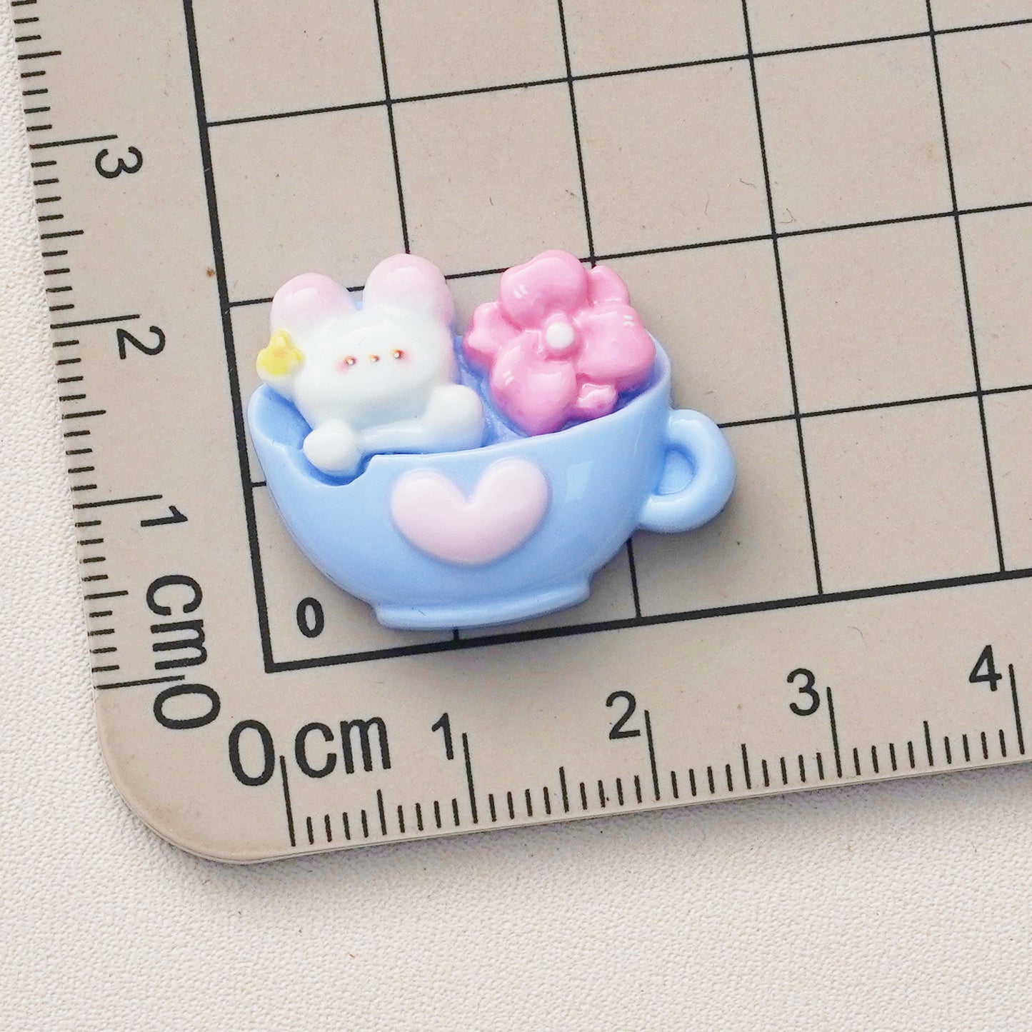 10 PCS Cartoon Resin Charms