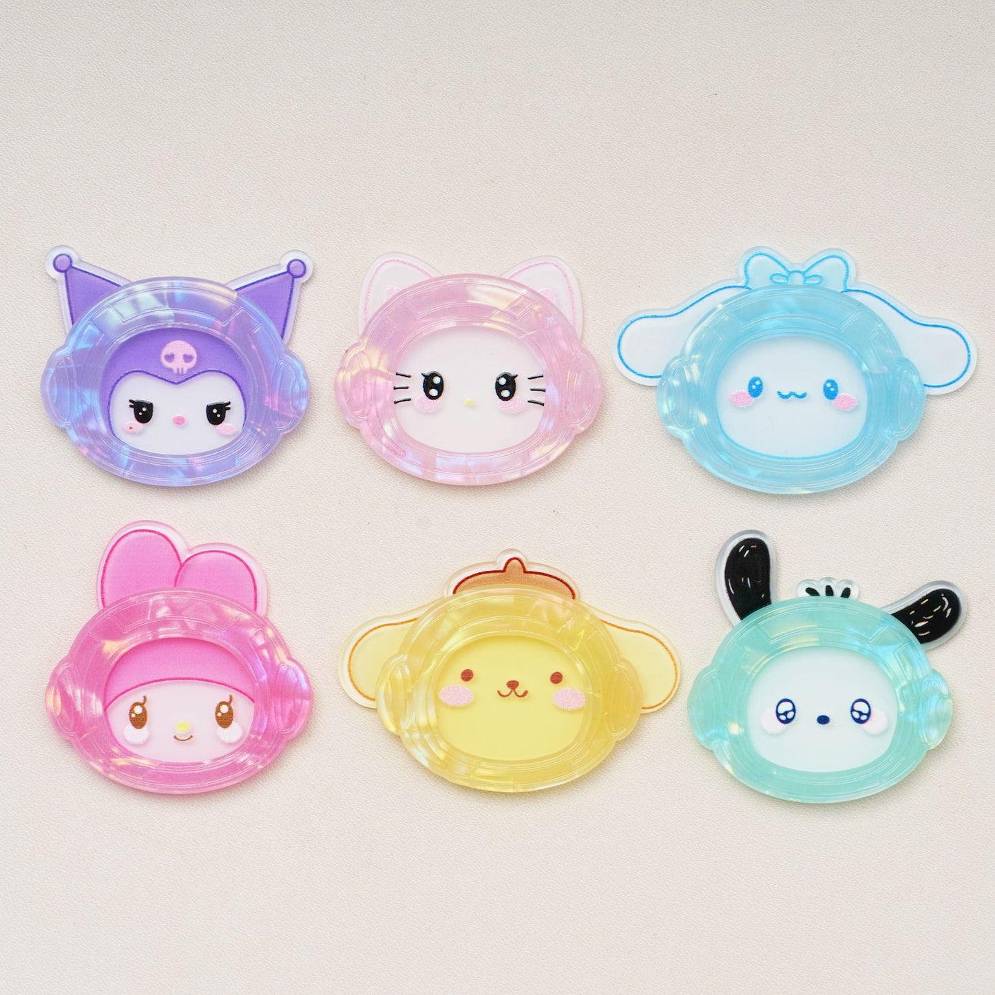 30PCS Sanrio Acrylic Sheets