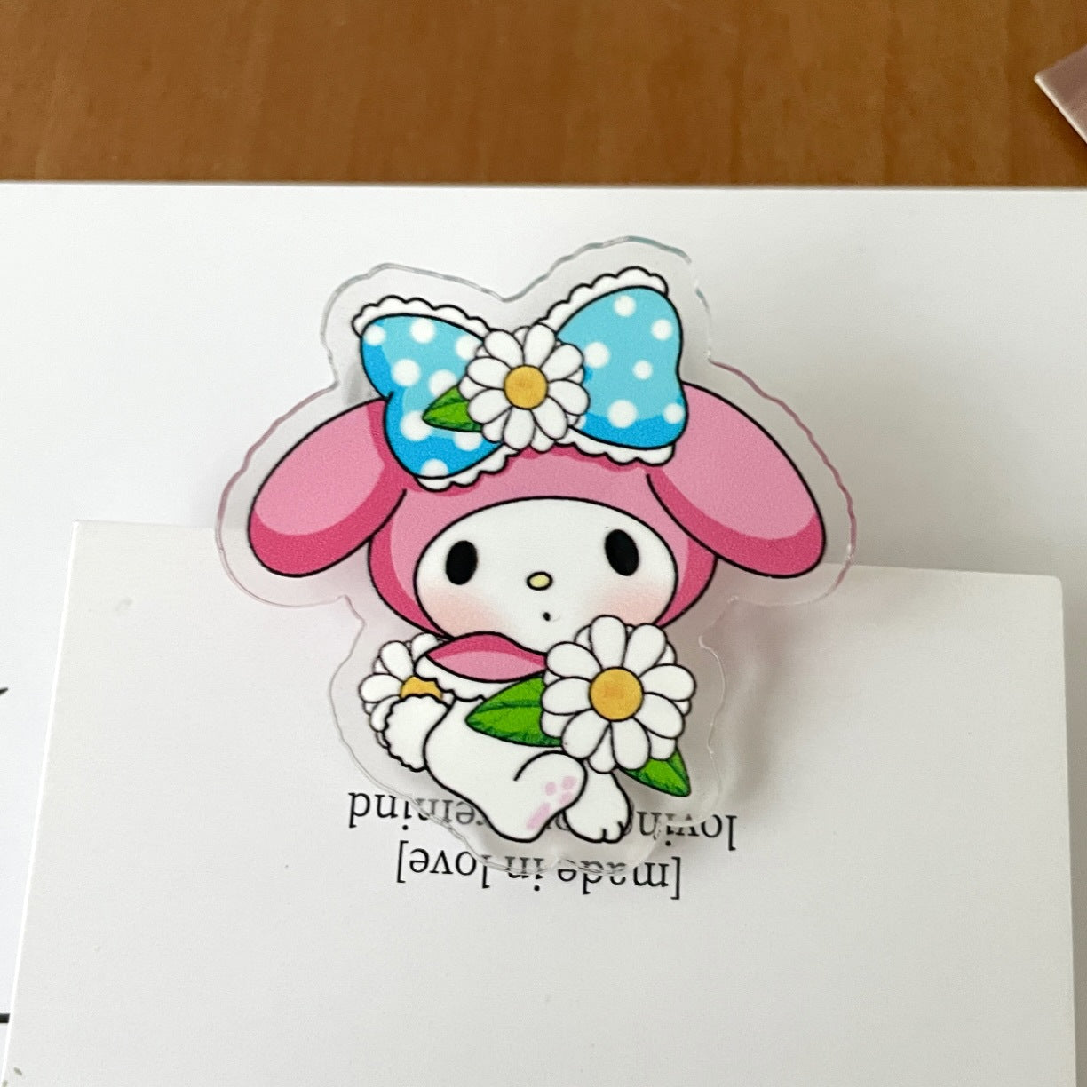 10PCS Sanrio PP Acrylic Clips