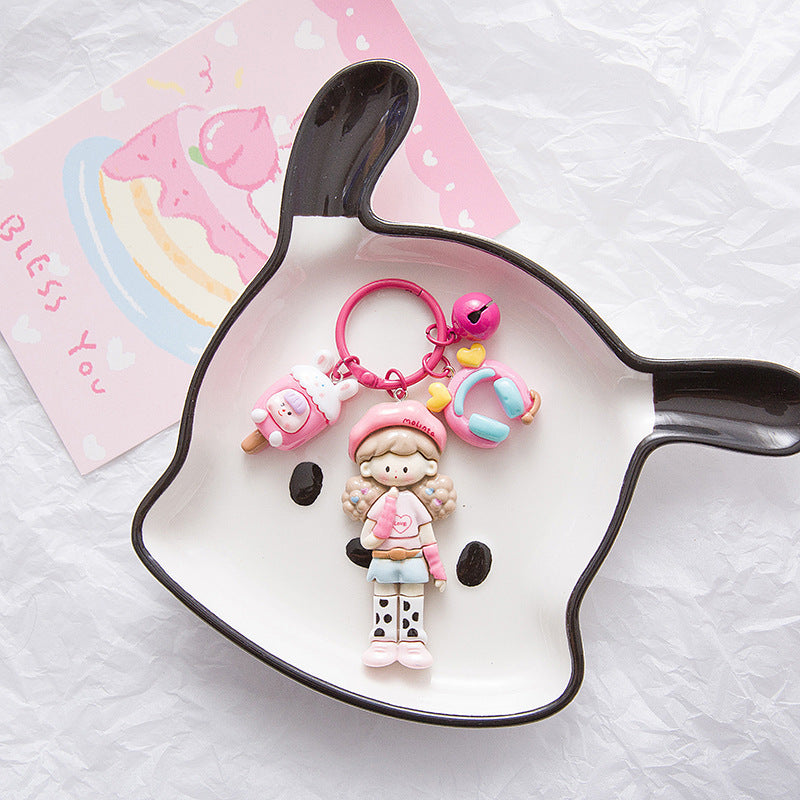 Cute Cartoon Keychain Bag Pendant