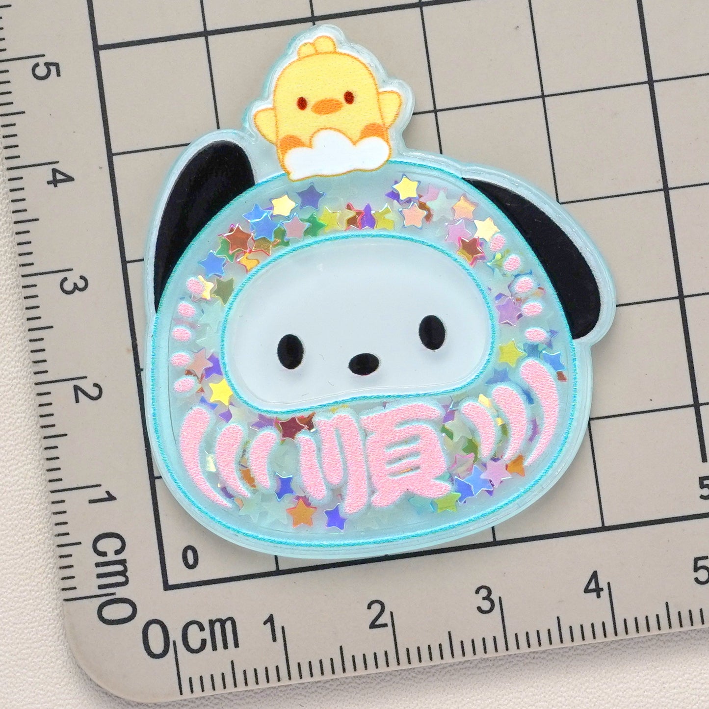 30PCS Sanrio Resin Shaker Charms for DIY Craft