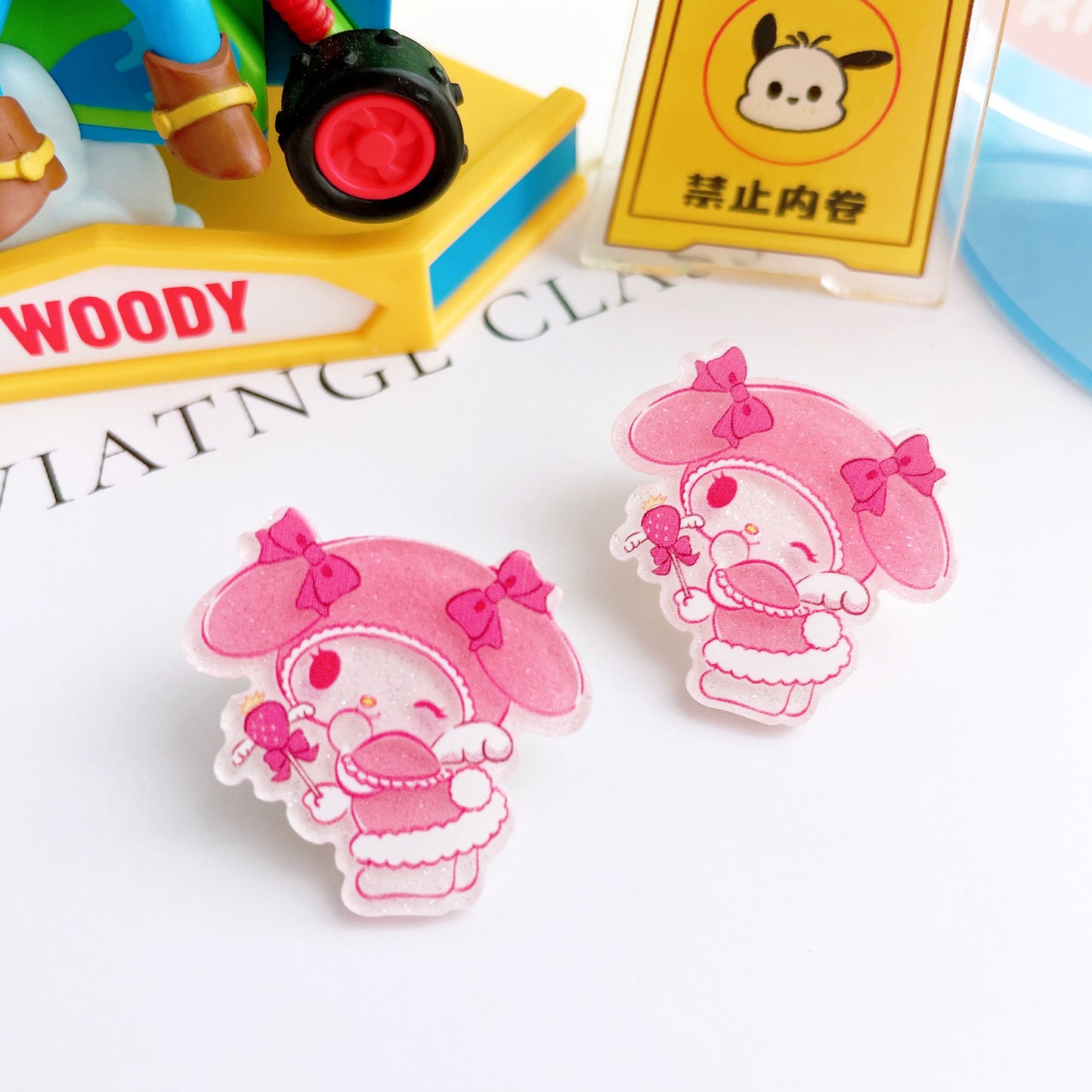 30PCS Sanrio Acrylic Sheets