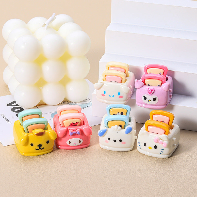 10 PCS Sanrio Resin Charms