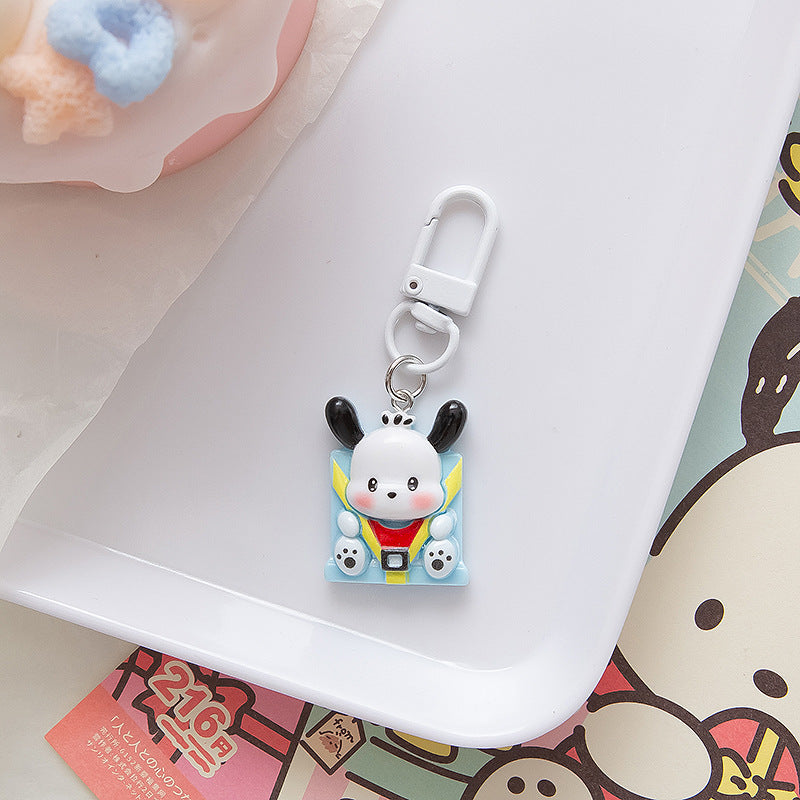 Pochacco Keychain Bag Pendant