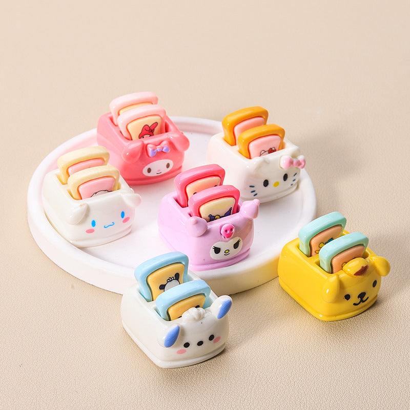 10 PCS Sanrio Resin Charms