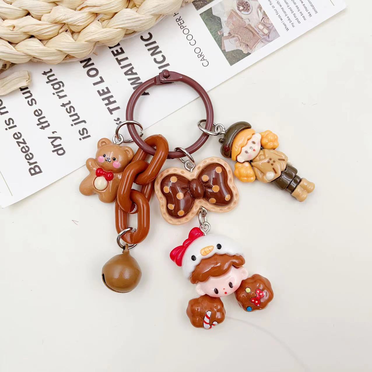 Cute Cartoon Keychain Bag Pendant