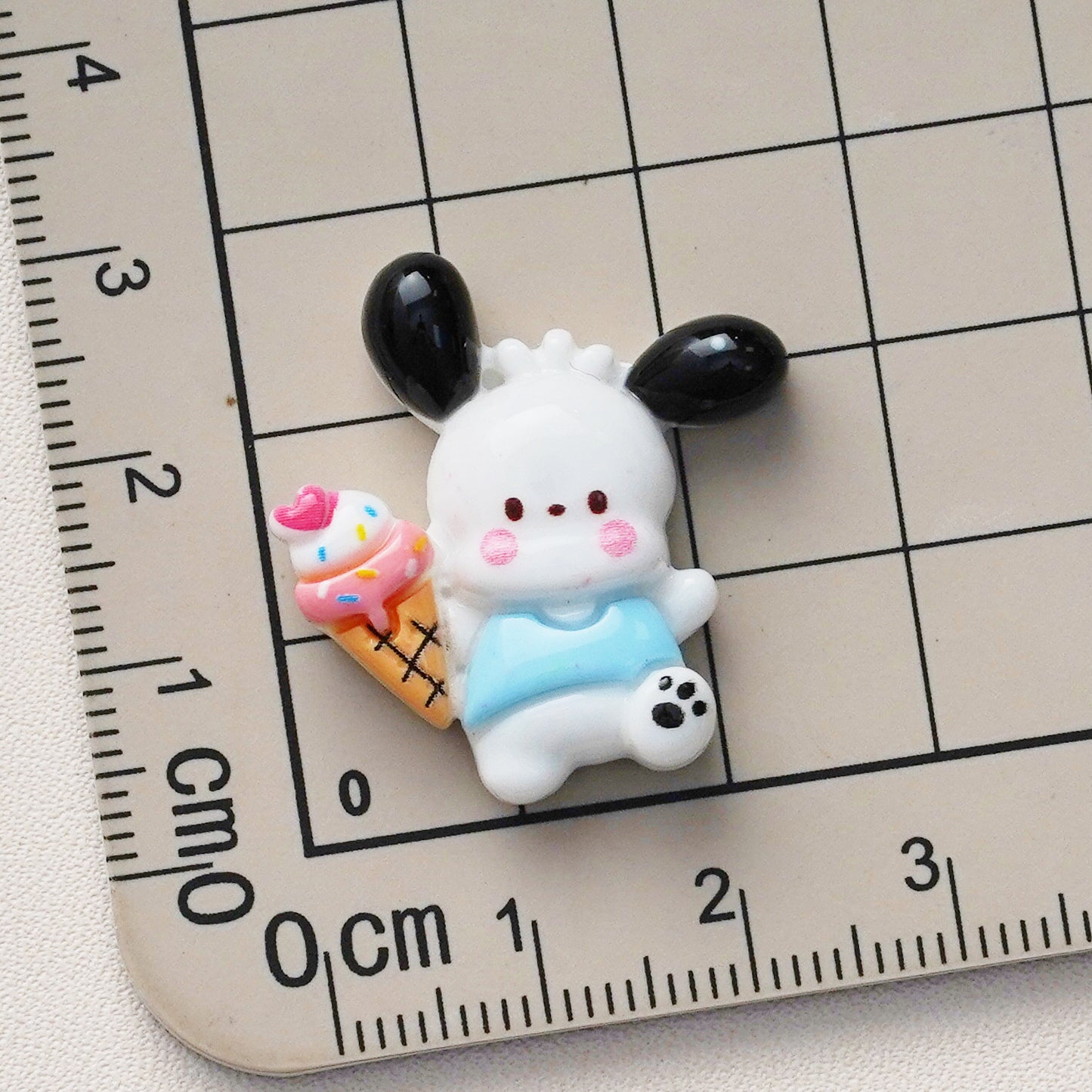 10 PCS Sanrio Resin Charms for DIY Crafts