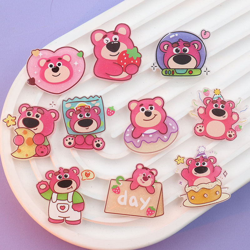 30PCS Cute Cartoon Acrylic Sheets