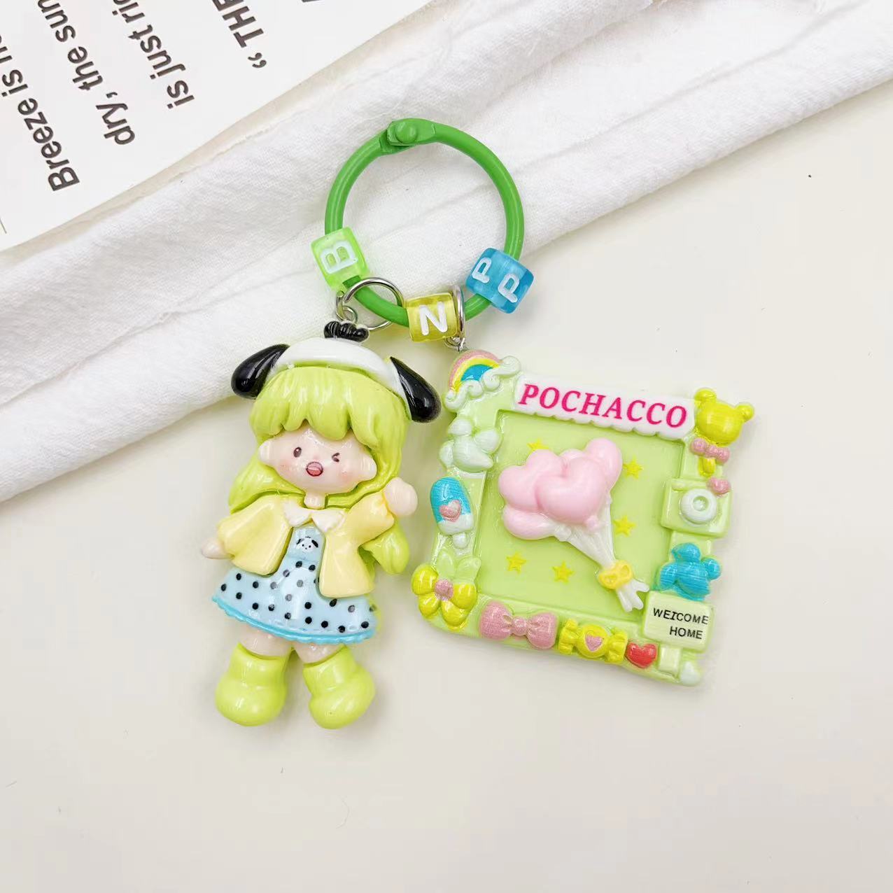 Cute Cartoon Keychain Bag Pendant