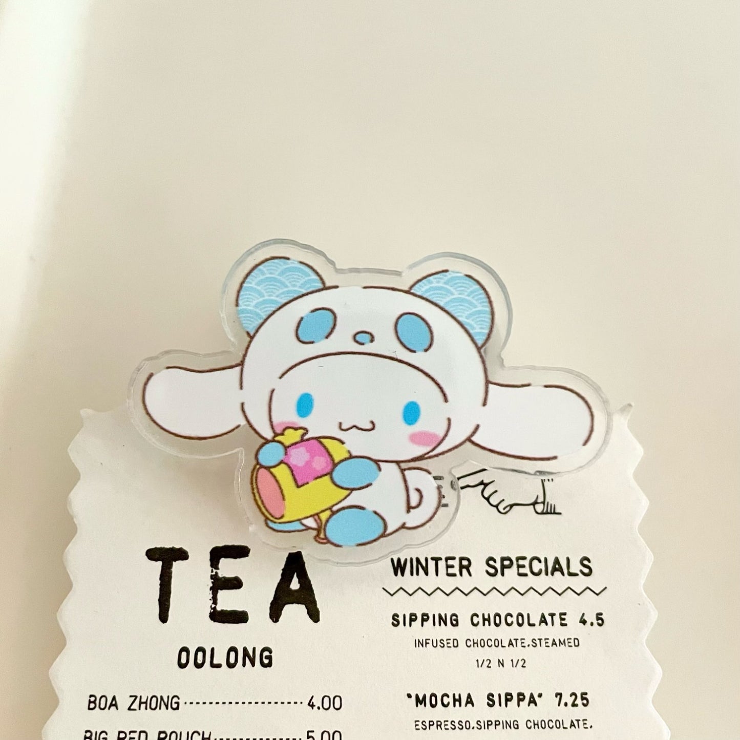 10PCS Sanrio PP Acrylic Clips