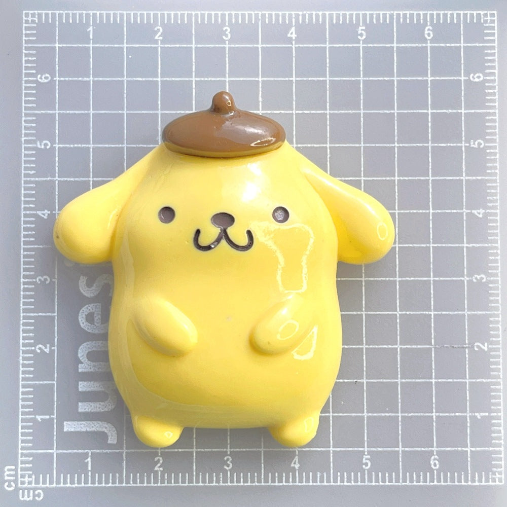 10 PCS Large Cartoon Resin Charms