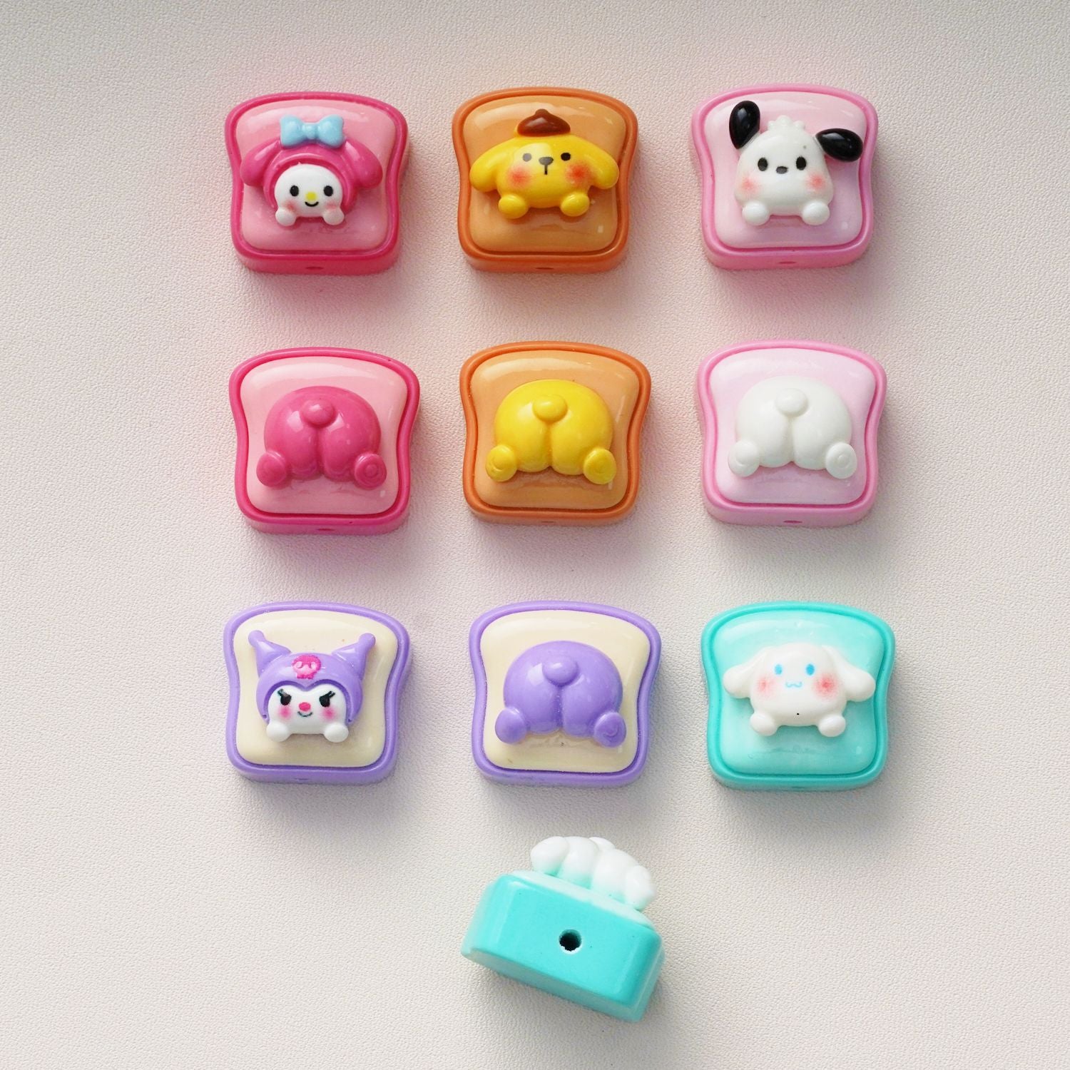 Sanrio resin charms 