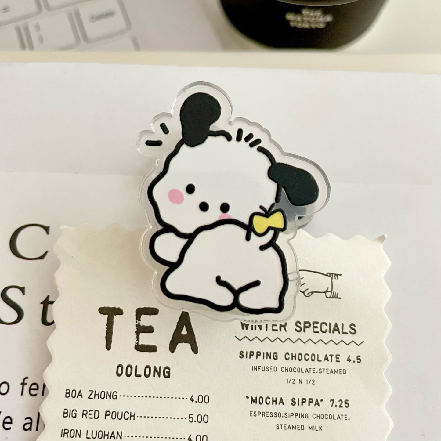 10PCS Sanrio PP Acrylic Clips