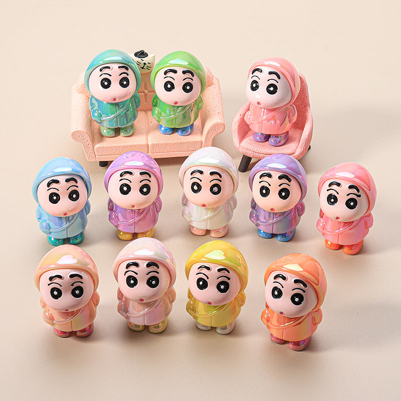 10 PCS Cartoon Resin Charms