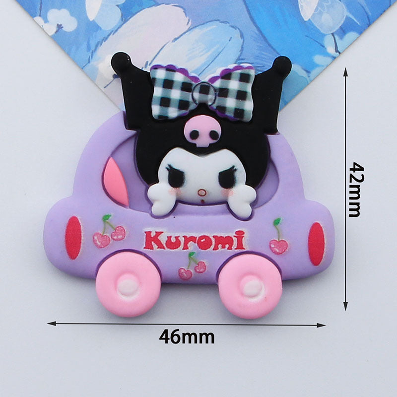 10 PCS Large Cartoon Resin Charms