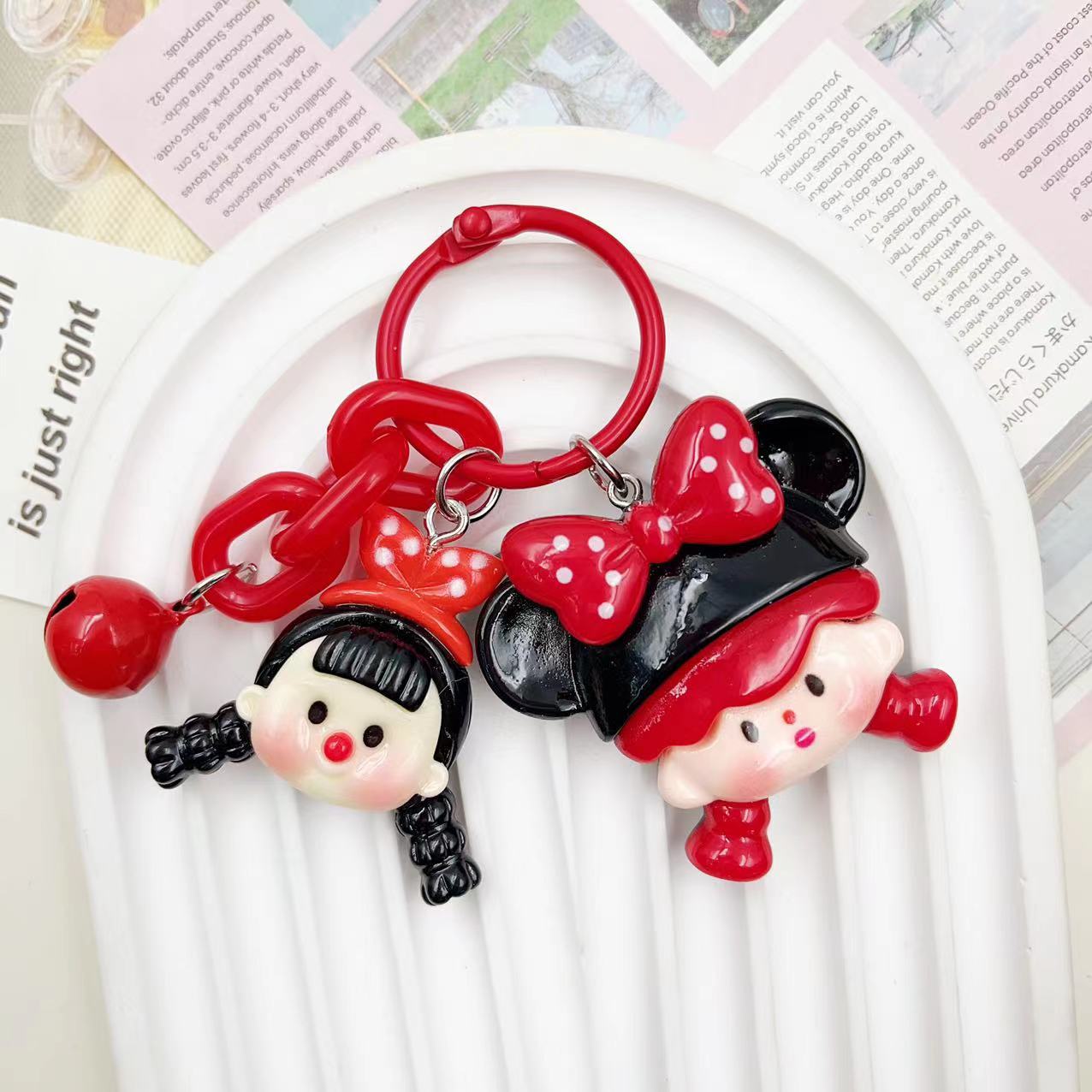 Cute Cartoon Keychain Bag Pendant