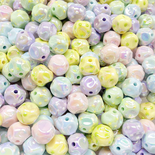 20 Pieces Starry Sky Luminous Special-Shaped Beads