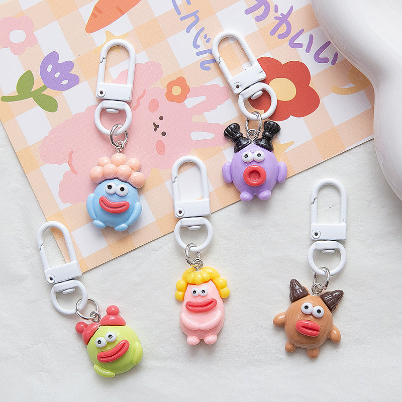 Cute Cartoon Keychain Bag Pendant